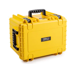 B&W Outdoor Case Type 5500 (PP.379) - Yellow - Case Empty