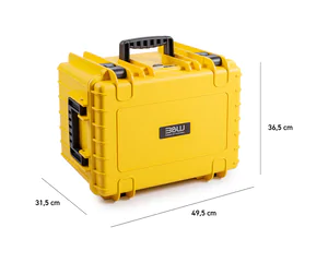 B&W Outdoor Case Type 5500 (PP.379) - Yellow - Case Empty