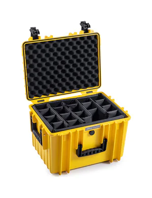 B&W Outdoor Case Type 5500 (PP.379) - Yellow - Case Empty