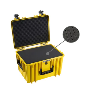 B&W Outdoor Case Type 5500 (PP.379) - Yellow - Case Empty
