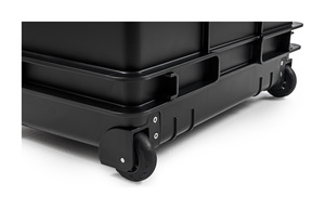 B&W Outdoor Case Type 7800 (PP.1570) with Wheels: Black - Wheels Close-up