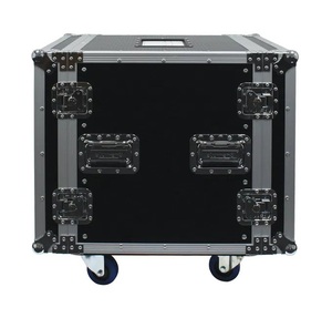E8 Rack Flight Case 12U With Wheels