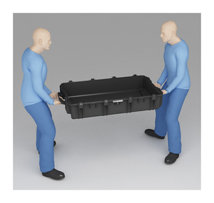 Explorer 10840 Waterproof Case With Wheels - Two man lift