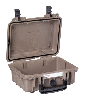 Explorer 2712HL Waterproof Case - Desert Sand Empty