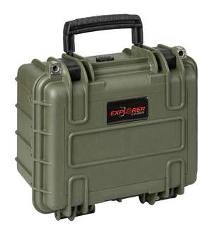 Explorer 2717HL Waterproof Case - Olive Green Front