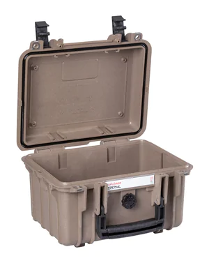 Explorer 2717HL Waterproof Case - Desert Sand Empty