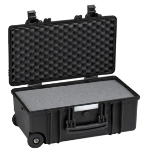 Explorer 5122 Waterproof Case With Wheels - Black with Foam