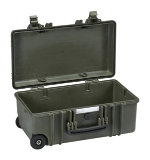 Explorer 5122 Waterproof Case With Wheels - Green Empty