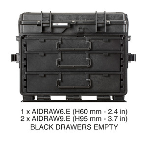 Explorer 5140, 5131 & 5116 Modular System Tool Cases with Wheels (Drawers Version)