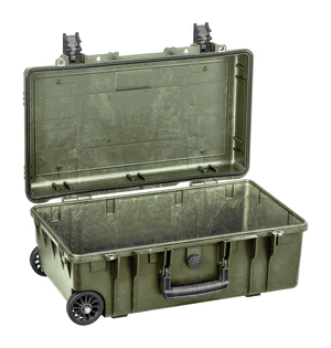 Explorer 5221Hl Case With Wheels - Olive Green Empty