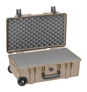 Explorer 5221Hl Case With Wheels - Desert Tan with Foam
