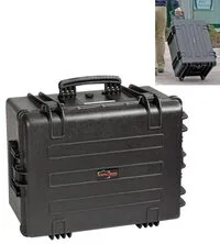 Explorer 5833.Bph Camera Case With Wheels & Dividers - Front Closed
