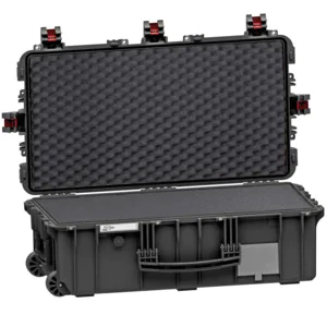 Explorer 7626HL Case With Wheels - Black with Foam