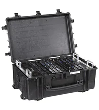 Explorer 7630 15U Rack Case with Wheels
