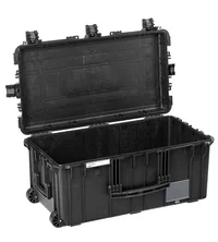 Explorer 7635Hl Waterproof Case With Wheels - Black Empty