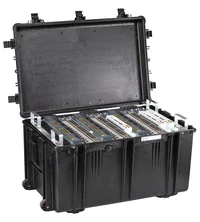 Explorer 7641 15U Rack Case with Wheels