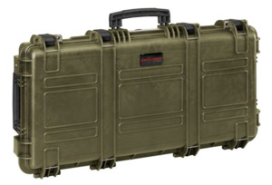 Explorer 7814Hl Waterproof Case - Olive Green Front