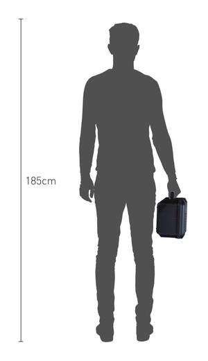 HPRC 2250 Waterproof Case - Size Comparison
