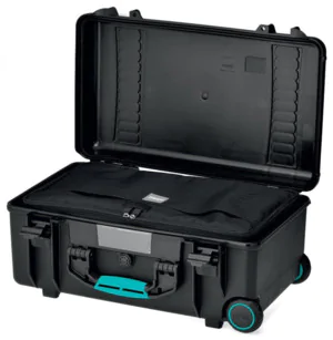 HPRC 2550W Waterproof Case With Wheels - Black Bag and Divider