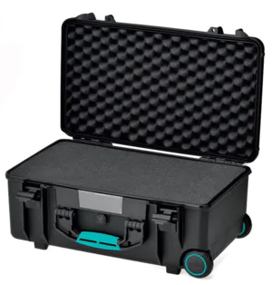 HPRC 2550W Waterproof Case With Wheels - Black with Foam