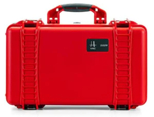 HPRC 2550W Waterproof Case With Wheels - Red Front