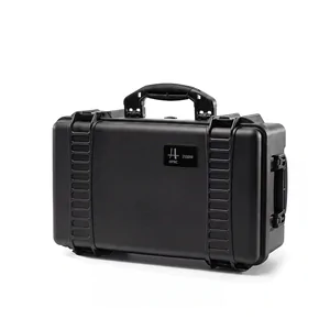 HPRC 2550W Case with Wheels - All Black - Case with Dividers and Lid Organiser