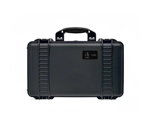 HPRC 2550W Case with Wheels - All Black - Case with Dividers and Lid Organiser