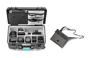 HPRC 2600W PRO BLB Case with Wheels: Top View  Pouch Detached