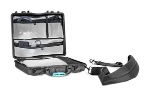 HPRC 2590 Case (Laptop Size Waterproof Case) - with Laptop Sleeve, Lid Organiser and Shoulder Strap