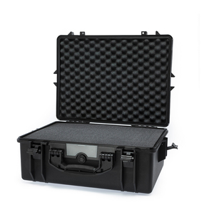 HPRC 2600 Case - Black / Blue Bassano - Second Skin Dividers