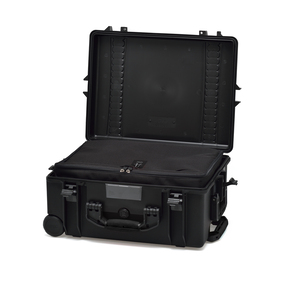 HPRC 2600W Case with Wheels - All Black - Case with Foam