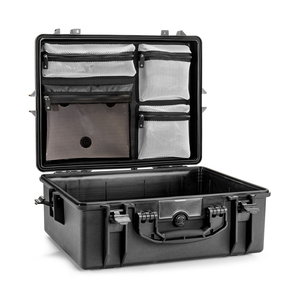 HPRC 2600W Case with Wheels - All Black - Case with Foam