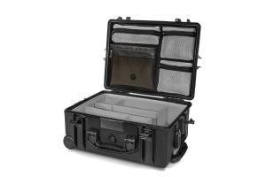 HPRC 2600WPRO Case with Wheels - Black / Blue Bassano