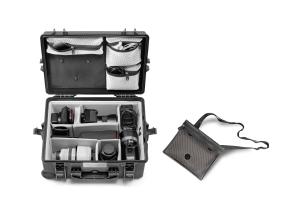 HPRC 2600WPRO Case with Wheels - Black / Blue Bassano