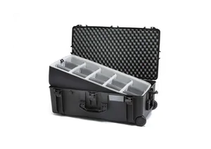 HPRC 2745W Case with Wheels - All Black - Case Empty