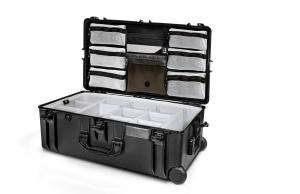 HPRC 2745WPRO Case with Wheels - Black / Blue Bassano