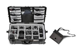 HPRC 2745WPRO Case with Wheels - Black / Blue Bassano