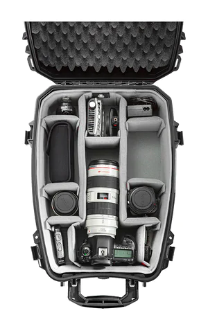 HPRC 3600 Case - Black / Blue Bassano - Case Empty