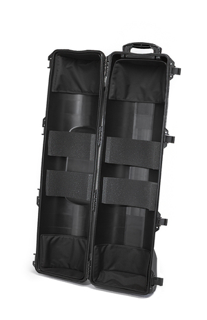 HPRC 6400W Case with Wheels - Black / Blue Bassano - Case With Tripod Kit