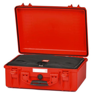 HPRC2500 Waterproof Case - Red Bag with Dividers