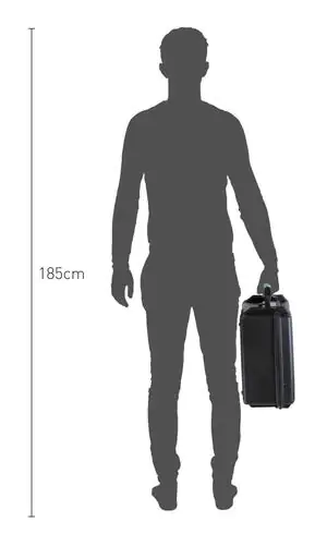 HPRC2500 Waterproof Case - Size Comparison