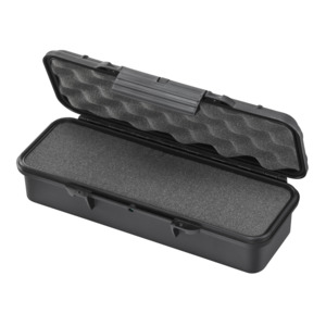 MAX Case MAX005 waterproof case - Black - Open and with foam set inside