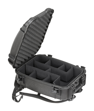 MAX485 Hard Waterproof Backpack Case - With Dividers