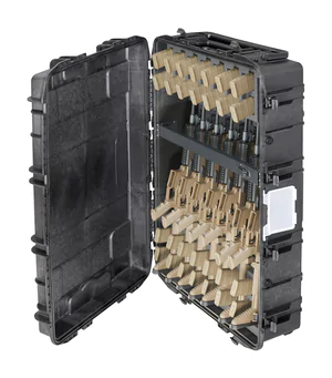 MAX1090H280-H Rifle Case with Hinged Lid (with Wheels)