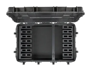 MAX1090H280-H Rifle Case with Hinged Lid (with Wheels)