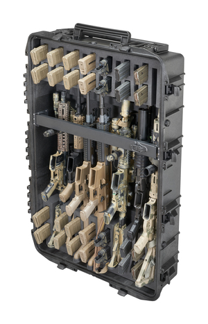 MAX1090H280GUN-R Rifle Case with Removable Lid (with Wheels)