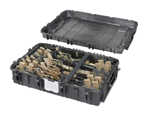 MAX1090H280GUN-R Rifle Case with Removable Lid (with Wheels)