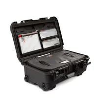 Nanuk 935 Case with Lid Org and N-Cubik 13L Padded Bag - with Wheels