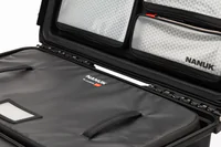 Nanuk 935 Case with Lid Org and N-Cubik 13L Padded Bag - with Wheels