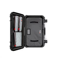Nanuk 935 Case with Lid Org and N-Cubik 13L Padded Bag - with Wheels